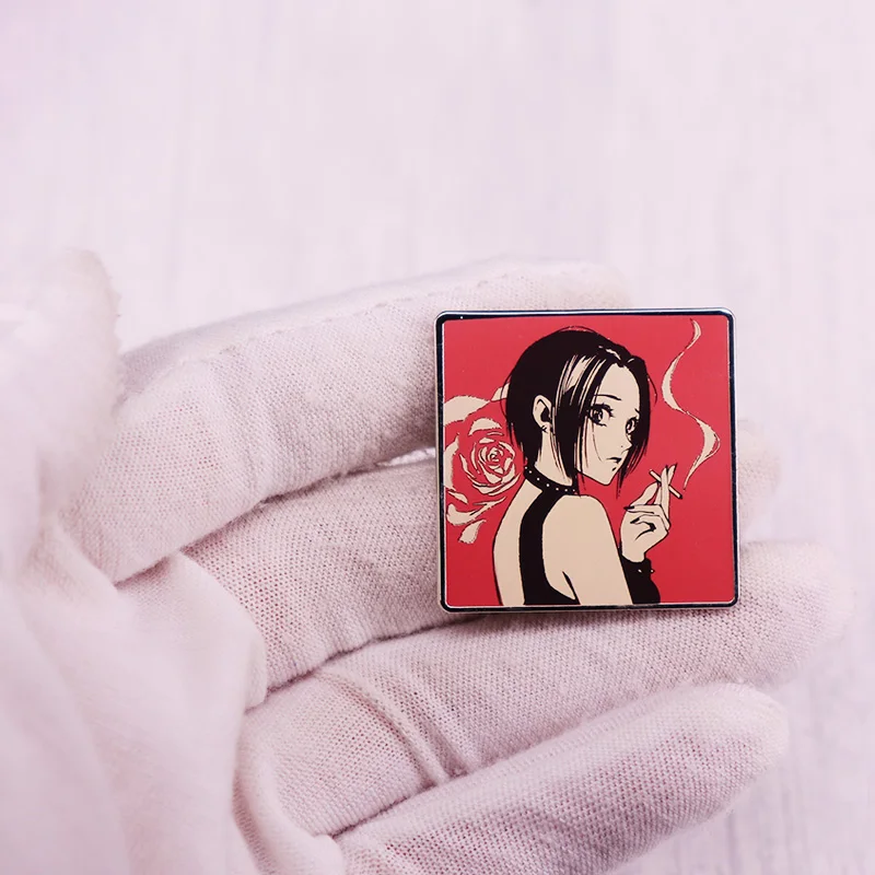 Nana Osaki Enamel Pin Ai Yazaw - Nana Anime Merchandise review and price