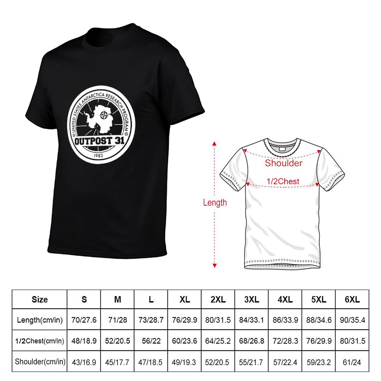 Outpost 31 Logo MERCHANDISE T- - Anime Merchandise T-Shirts review and price
