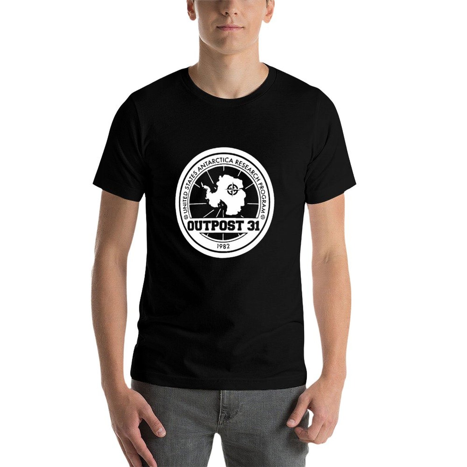 Outpost 31 Logo MERCHANDISE T- - Anime Merchandise T-Shirts review and price