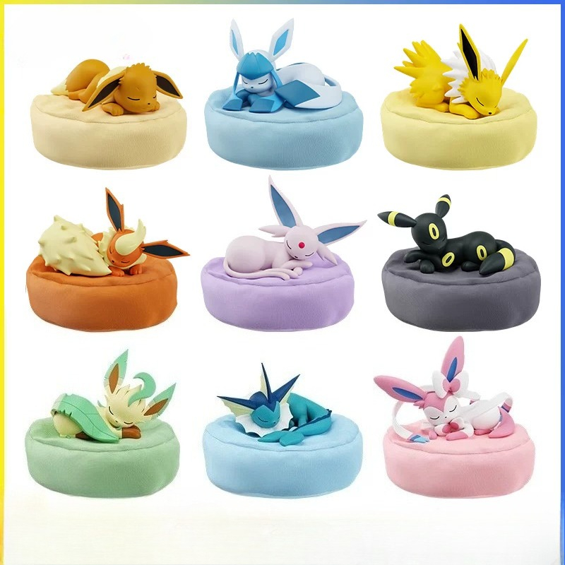 Pokemon Eevee Sleeping Positio - Pokemon Anime Merchandise review and price